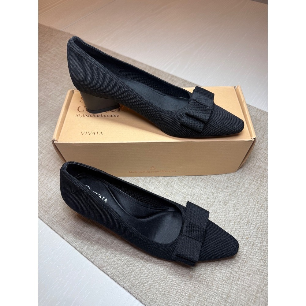 VIVAIA Pointed-Toe Bow Heels – EU 36 /‎ US 5.5-6 - Picture 5 of 9